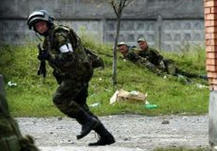 Omkring 20 russiske specialtrænede soldater blev dræbt ved aktionen. - Foto: AP 