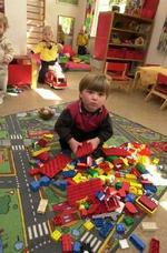 Lego vil undervise børn i østen i at bygge med klodser. - Arkivfoto: Kim Agersten 