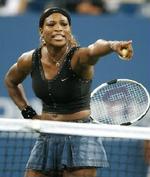 Serena skældte ud på dommeren. - Foto.:AP 