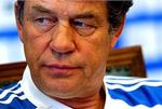 Grækenlands tyske træner Otto Rehhagel fik en skidt start på VM-kvalifikationen med nederlaget til Albanien. - Foto: AP 