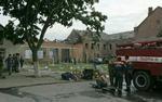 Mindst 330 personer mistede livet ved angrebet på skolen i Beslan. Mange savnes fortsat. - Foto: AP 