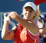 Jelena Dementjeva spillede blændende tennis og viste stor fighterevne, da det flere gange i afgørende sæt så meget sort ud. - Foto: AP 