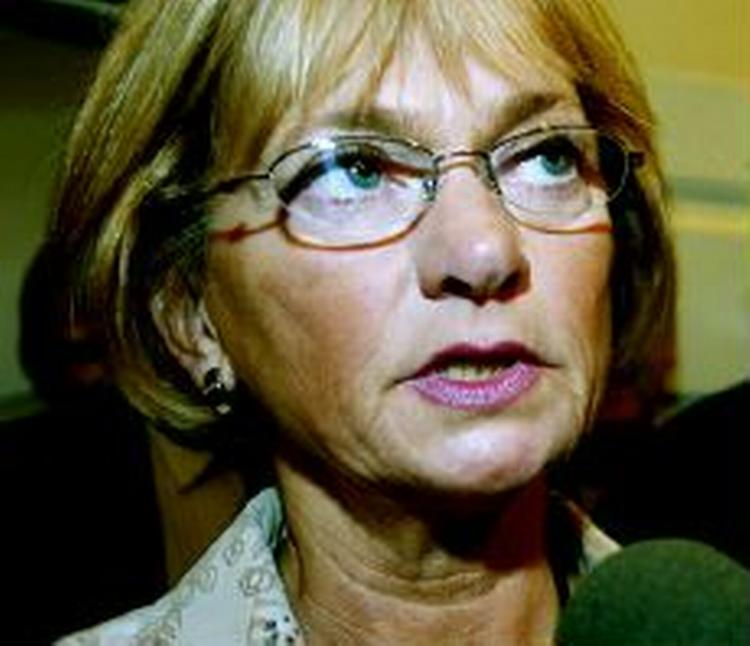 'Jeg vil overhovedet ikke gå ind i en debat med en mand, der siger sådan om Dansk Folkeparti', siger Pia Kjærsgaard. - Arkivfoto: Martin Zakora 