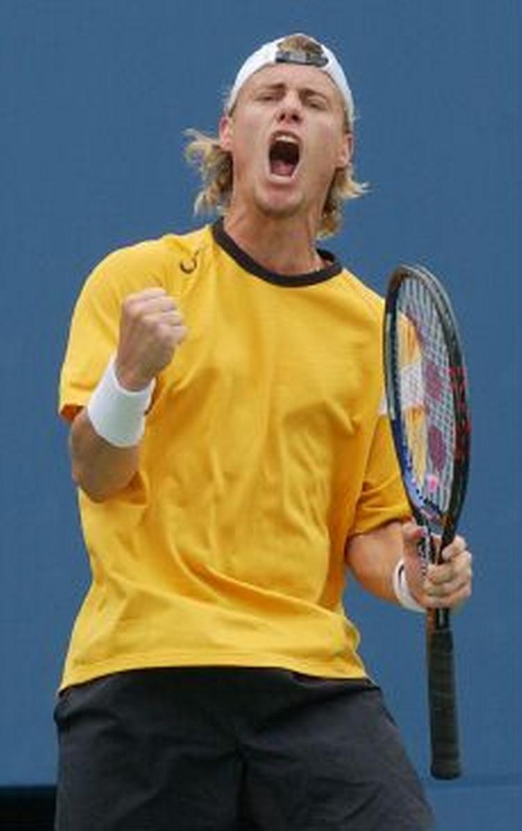 Lleyton Hewitt er i et vældigt spillehumør for tiden. - Foto: AP 