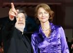 Gianni Amelio i selskab med skuespillerinden Charlotte Rampling. Amelio deler ikke avisernes forargelse. - Foto: AP 