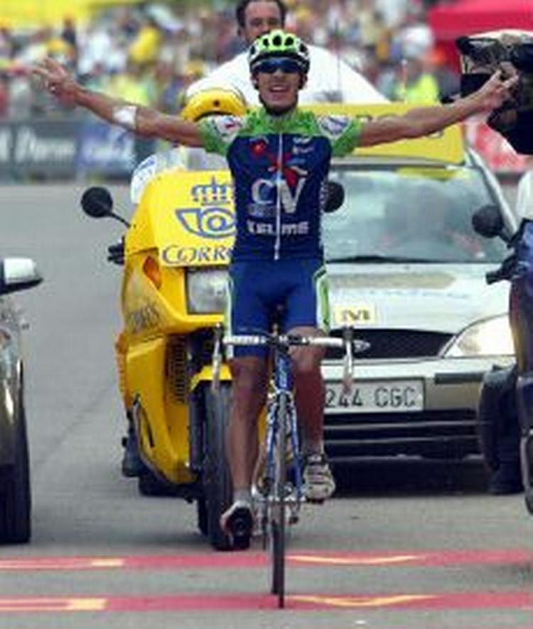 Eladio Jimenez fra Kelme. - Foto: AP 