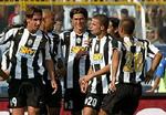 Zlatan Ibrahimovic fik en kanondebut for Juventus i weekenden og scorede et enkelt mål i 3-0-sejren på udebane. - Foto: AP 