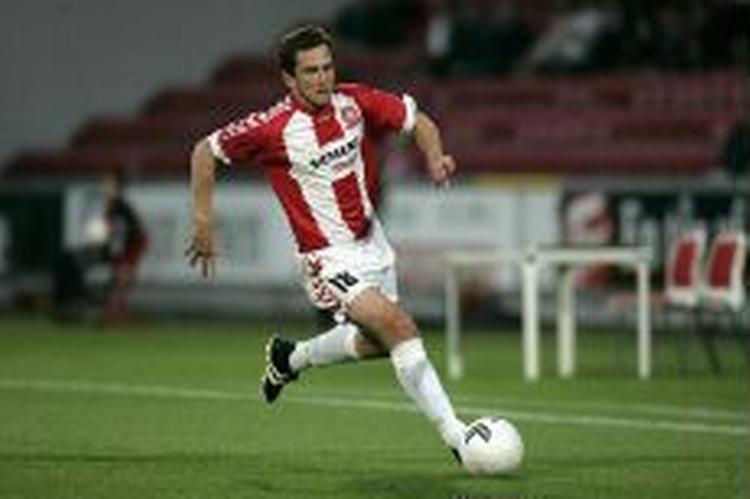 AaB's Martin Ericsson og co. skal have heldet med sig i aften mod Auxerre. - Foto: Claus Bonnerup 