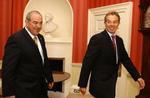 Iyad Allawi har drøftet den spændte sikkerhedssituation i Irak med Tony Blair. - Foto: AP 