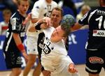 Frank Løke debuterede for FCK med en enkelt scoring. Den hjalp dog ikke meget   FCK tabte 34-29 til Tvis/Holstebro.   Foto: Lars Poulsen/EB 
