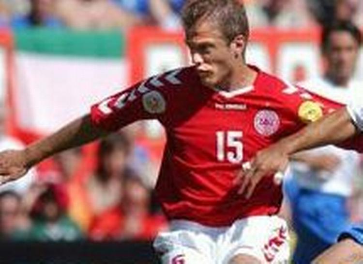 Daniel Jensen under sommerens EM-slutrunde. - Foto: AP 