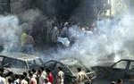 Mindst 11 personer er blevet dræbt ved bilbombeangrebet i Bagdad. - Foto: AP 