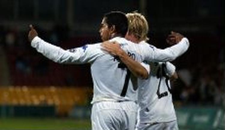 Álvoro Santos tilbage i målscorerens rolle. - Foto: Finn Frandsen 