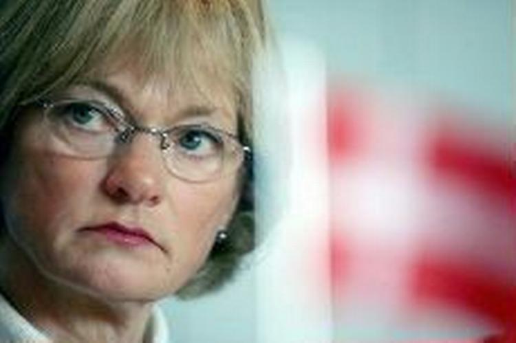 Pia Kjærsgaard kalder venstrefløjens udtalelser for hykleri. - Arkivfoto: Finn Frandsen 