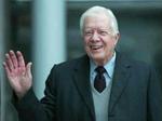 Tidligere præsident og nu valgobservatør, Jimmy Carter, tror ikke på et fair valg i Florida. - Foto: AP 