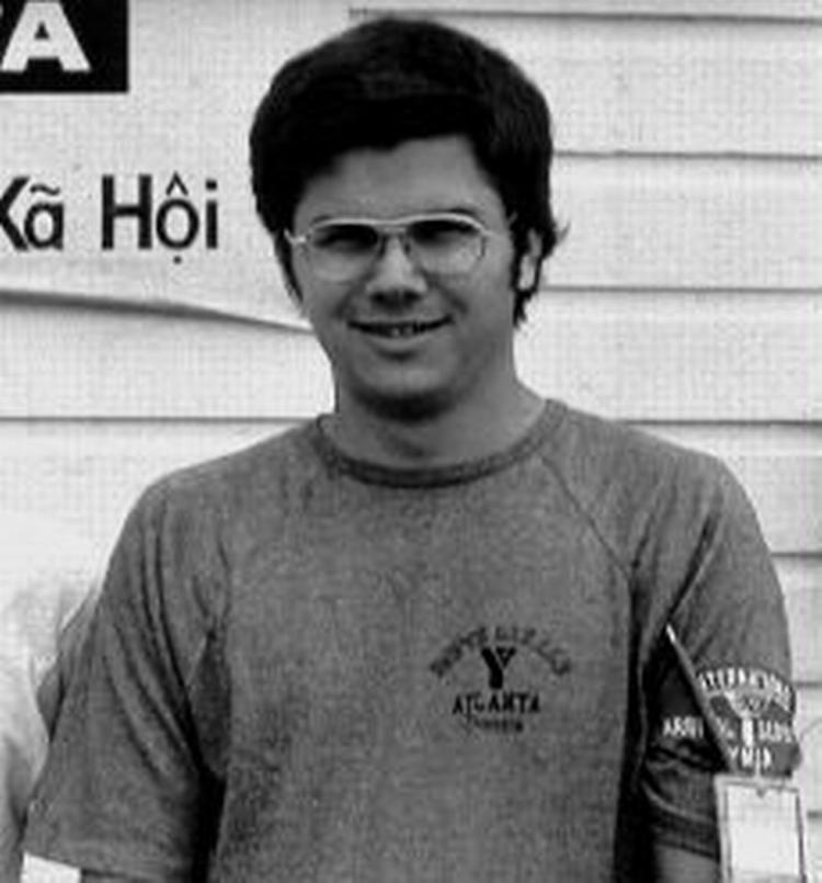 Mark Chapman på et billede fra 1975. - Foto: AP 