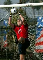 Peter Skov-Jensen under ligalandsholdets tur til USA. - Arkivfoto: Lars Poulsen 