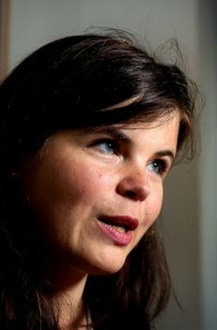 FRA DDR. Julia Franck, der er født i 1970 i Østberlin, debuterede med romanen 'Der neue Koch' i 1997. - Foto: Jens Dresling 