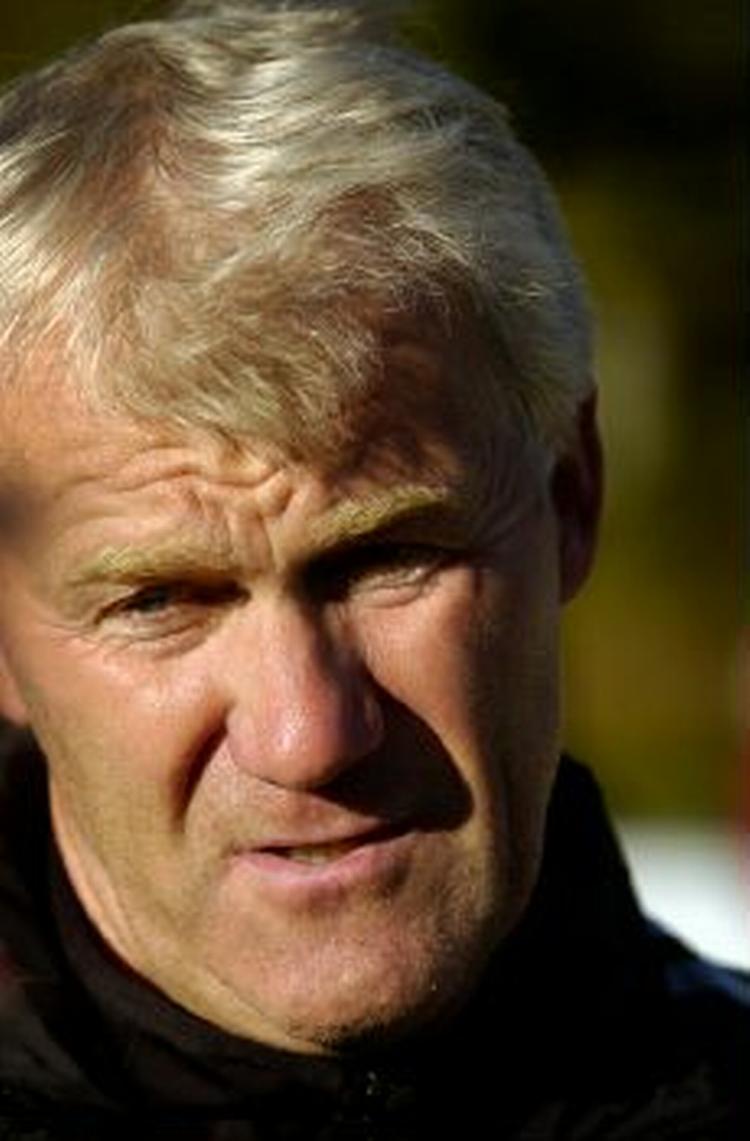 Morten Olsen efterlyser vildskab i kampen mod Tyrkiet. - Foto: Jens Dresling 