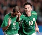 Robbie Keane sørgede for irske sejr med to mål. - Foto: AP 