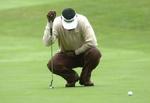 Vijay Singhs placering på verdensranglisten hjalp ham ikke på Wentworth-banen i England. - Foto: AP 