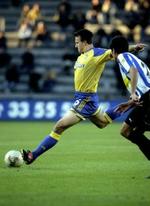 Ruben Bagger i kamp mod Esbjerg. - Arkivfoto: Pelle Rink 