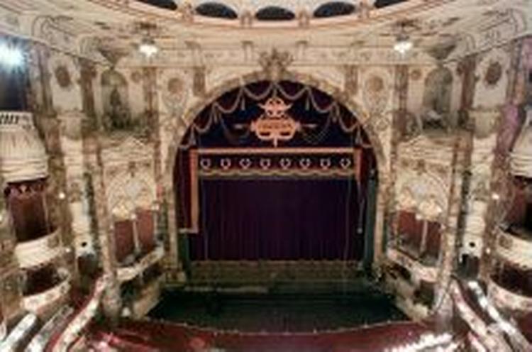 Den nyistandsatte sal i English National Opera i London. - Arkivfoto: AP 