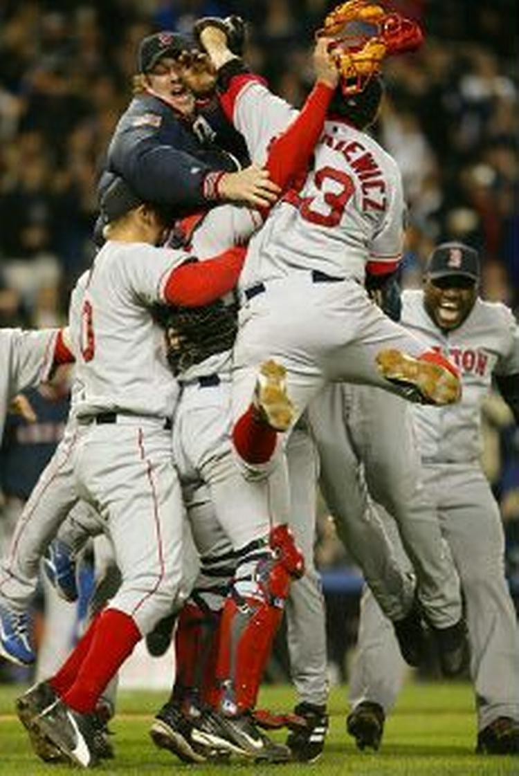 Red Sox er i finalen. Og kan vinde for første gang i 86 år og bryde Babe Ruth-forbandelsen. - Foto: AP 