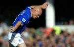 Gravesen i aktion for Everton. - Foto: AP 