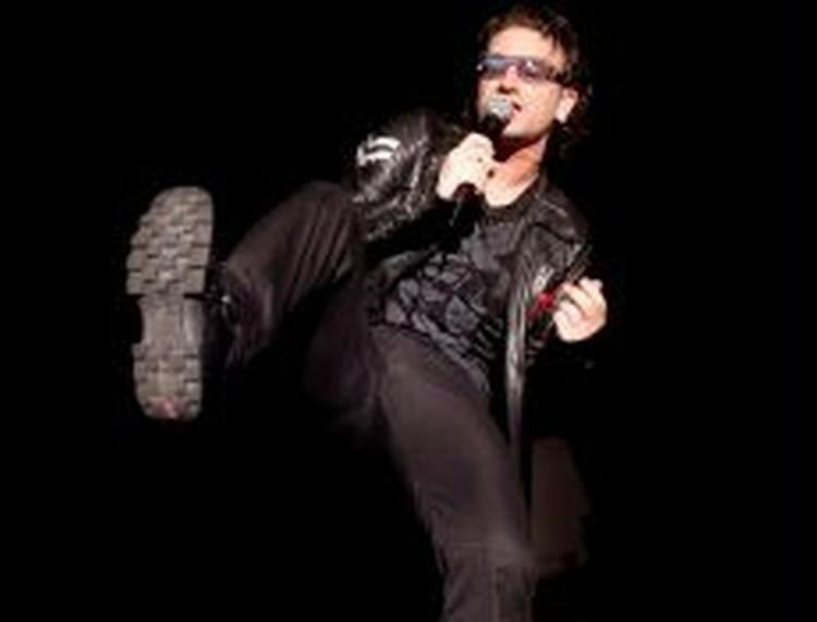 U2's forsanger Bono. - Arkivfoto: Morten Bjørn Jensen 