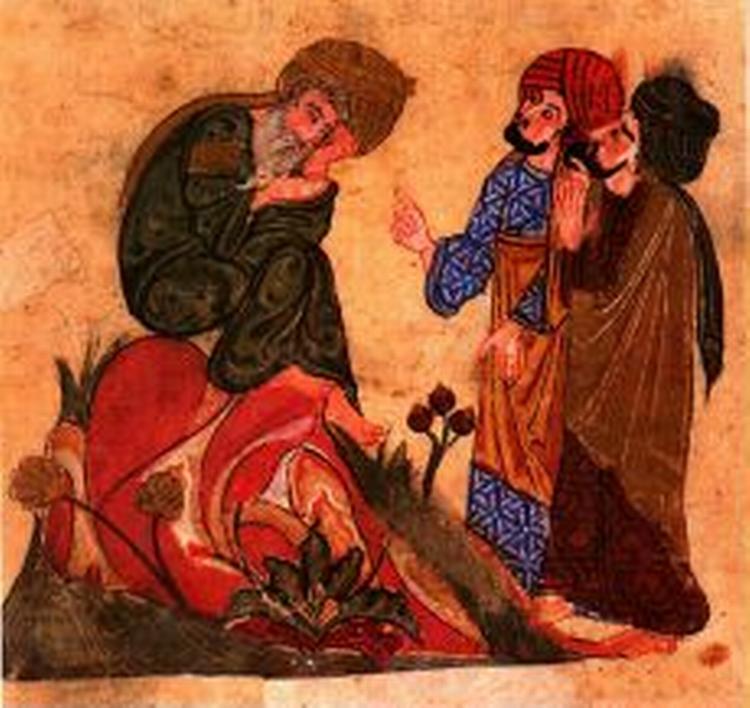 DILEMMA. Den rådvilde muslim, der værdsætter vinen, men ikke vil gå imod sin religion, kan finde støtte i Chebels kontroversielle værk. Historisk har vinen nydt stor anseelse i islam!   Foto: www.shunya.net 