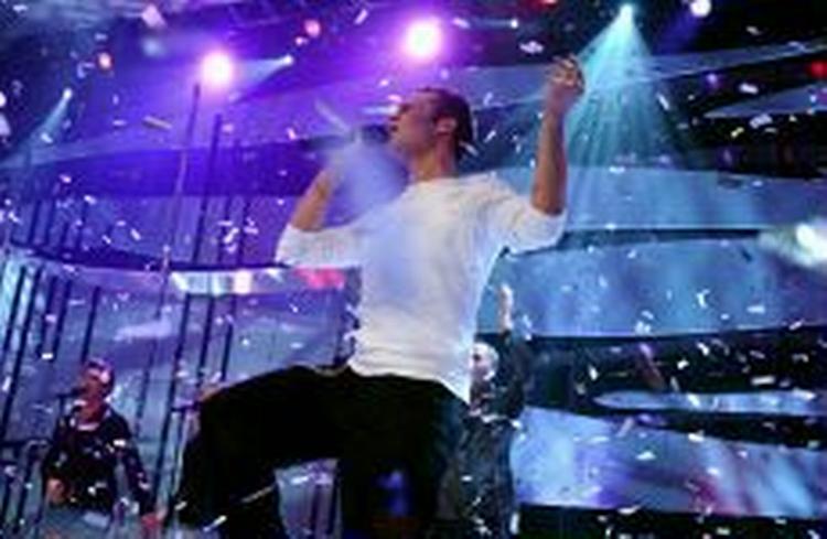 Sidste år blev vinderen af dansk Melodi Grand Prix, Tomas Thordarson, der dog ikke formåede at kvalificere sig til finalen. - Foto: Rasmus Baaner 
