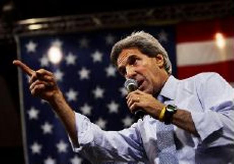 Kerry bruger ikke personlig tid på dansk-amerikanerne, men hans organisation har en repæsentant i Danmark. - Foto: AP 