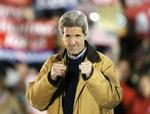 Præsident Kerry? Tjah, hvis man er til fodbold og overtro. - Foto: AP 