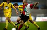 Den rød-hvide Skjold trøje har på få år taget turen fra serieklub til divisionerne. - Foto: Jens Dresling 
