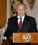 Sejren til præsident Bush ved det amerikanske valg er et nederlag til den internationale terrorisme, mener den russiske præsident Putin. - Foto: AP 
