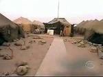 Fangerne fra den danske militærlejr blev overført til den amerikansk-britiske fangelejr Camp Bucca. - Foto: CBS 