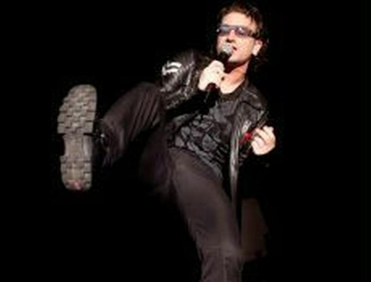 U2's kommende album florerer på nettet. - Arkivfoto: AP 