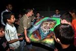 Det er gået op for mange palæstinensere i Ramallah, at Arafats timer er talte. - Foto: AP 