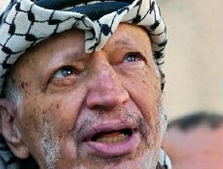 Den 75-årige Arafat døde tidligt i morges i Paris. - Foto: AP 