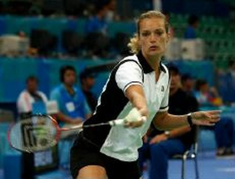 Tine Rasmussen er klar til kvartfinalen i China Open. - Arkivfoto: Jens Dresling 