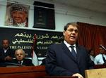 Den palæstinensiske parlamentsformand, Rawhi Fattouh, lover valg inden 60 dage. - Foto: AP 