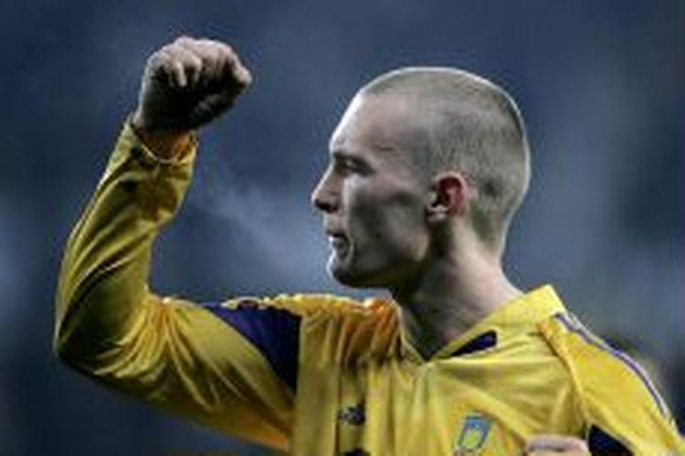 Thomas Kahlenberg blev redningsmand for Brøndby, da han scorede sejrsmålet til 3-2. - Foto: Peter Hove Olesen 