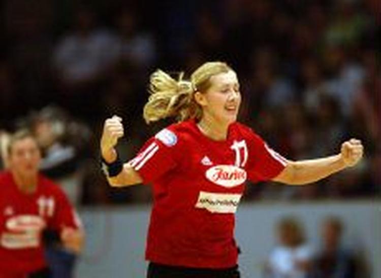 Bojana Popovic, der tidligere hed Petrovic, vil hellere juble for Slagelse end Serbien og Montenegro. - Arkivfoto: Lars Poulsen 