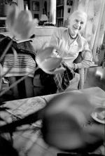 LANGTBORTISTAN. Sonja Rindom oversatte Anders And fra begyndelsen i 1949 og frem til 1982.   Foto: Ricky John Molloy 