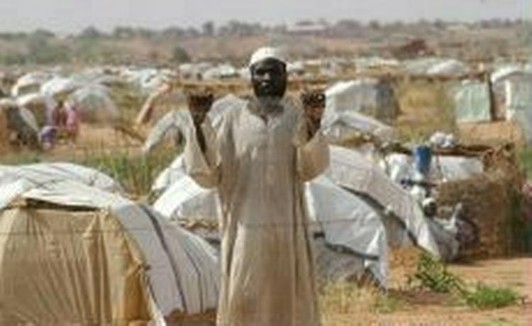 En flygtning i den hårdt ramte Darfur-region. - Foto: AP 