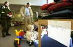 Mange af de evakuerede Seest-borgere blev indlogeret på Bakkeskolen i Seest. Især de yngre vidner døjer stadig med psykiske mén efter ulykken. - Arkivfoto: Uffe Kongsted 