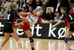 Rikke Skov scorede fire gange mod tyskerne. - Foto: Ole Frederiksen 