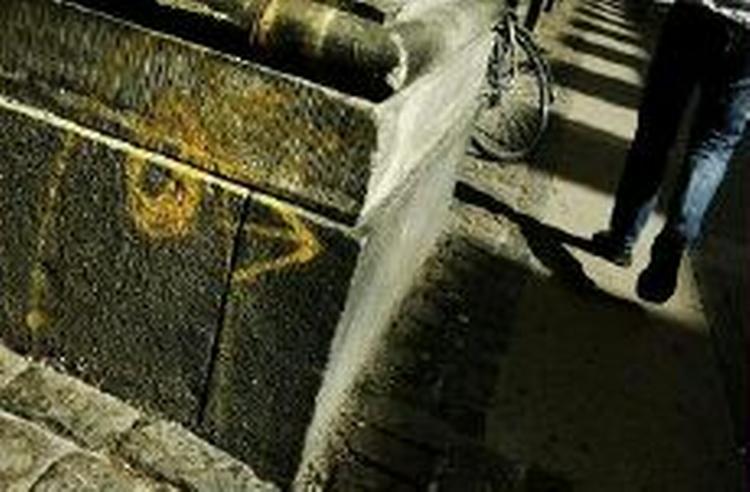 Hovedstadens beboere skal kun gå 2,6 meter før de støder på et stykke graffiti. - Foto: Martin Zakora 