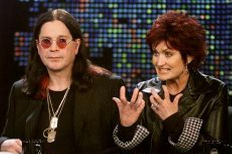 Ozzy og Sharon Osbourne. Foto: AP 